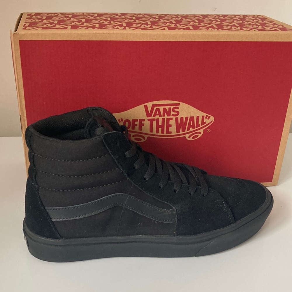 Vans Comfy Cush Hightop Black Sneakers